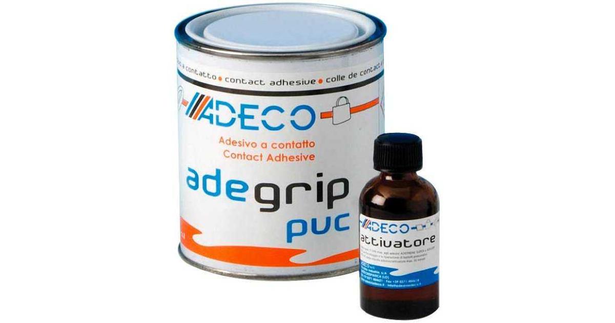 Adegrip pvc colla battelli in pvc adecco 500 gr. + attivatore, Colle, resine,  stucchi e sigillanti
