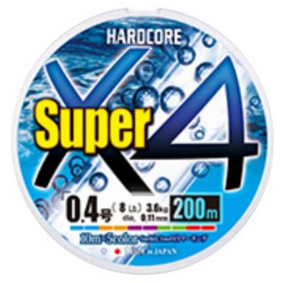 Trecciato Hardcore Super X4 Duel Mt. 200