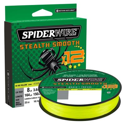 Trecciato SpiderWire Stealth Smooth X12 Mt. 150