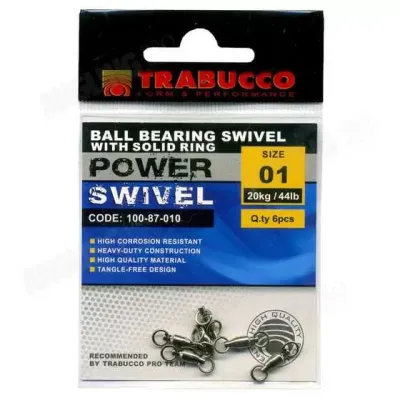 Power Ball Bearing Swivel Trabucco