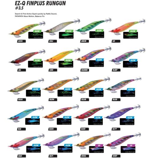 Egi Duel EZ-Q FinPlus RunGun size 3.5 gr. 20 - A1746