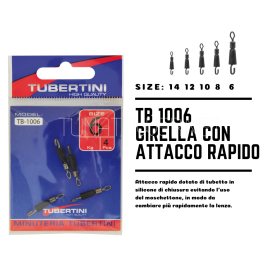 Girella con Attacco Rapido TB 1006 Tubertini