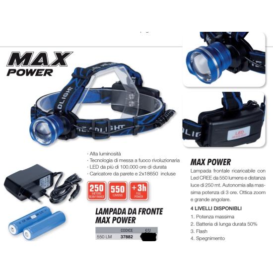 Lampada Max Power 550 Kali Kunnan