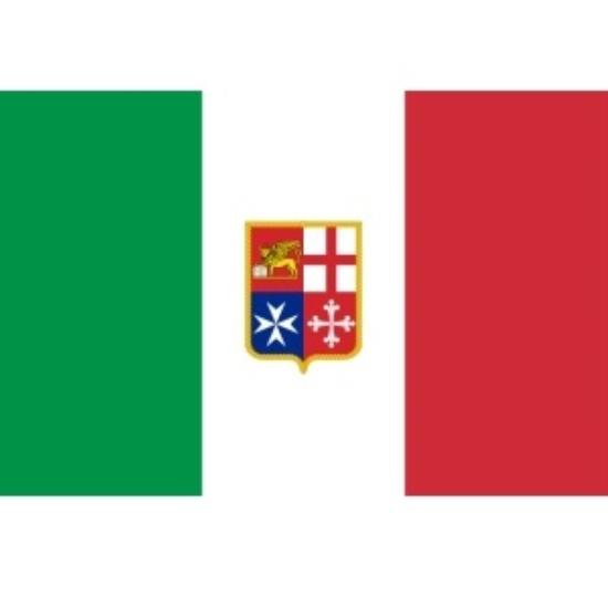 Bandiere adesiva Italia per gommoni mm. 160x240