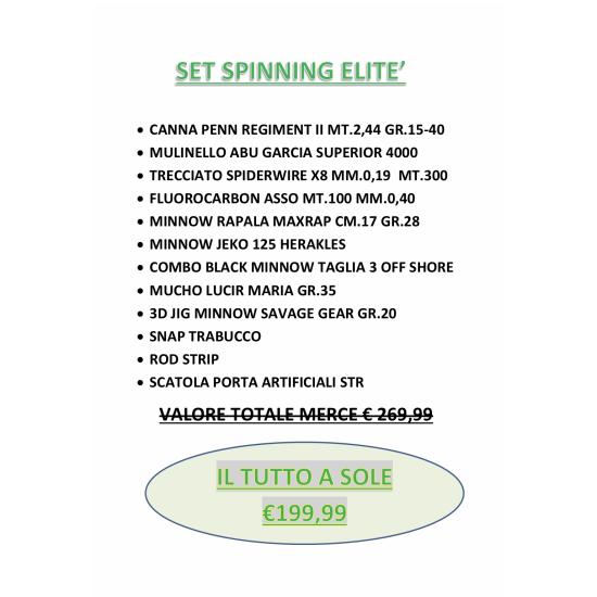 Set Spinning Elite - foto 1