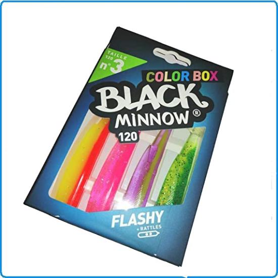 Corpi Black Minnow Color Box 120 N. 3 Flashy + Rattles - foto 1