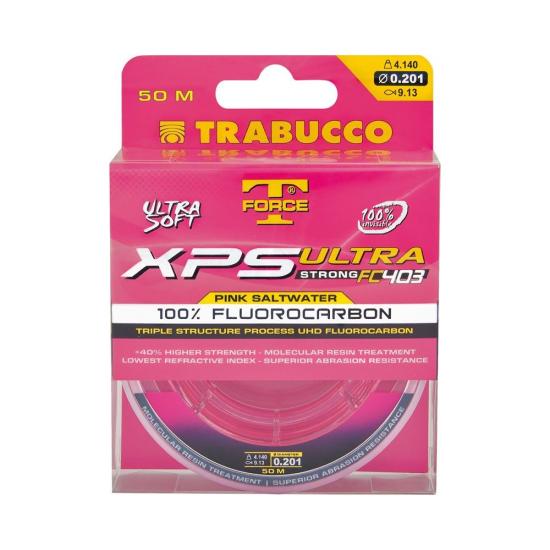XPS Fluorocarbon Trabucco Ultra Strong FC403 Pink